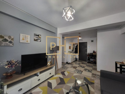 Apartament cu 3 camere decomandate, 58 mp, terasa de 20 mp, garaj, zona Vivo