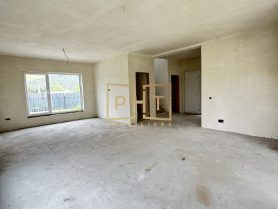 Casa individuala P+ET+POD, 123 mp utili, 265 mp curte, semifinisata, Luna de Sus