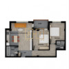 Apartament 3 camere, 66 mp, 2 bai, etaj intermediar, balcon, garaj, Muzeul Apei thumb 5